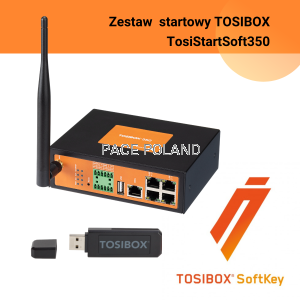 ZESTAW DO ZDALNEGO DOSTĘPU TOSIBOX - TosiStartSoft 350