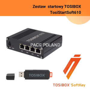 ZESTAW DO ZDALNEGO DOSTĘPU TOSIBOX - TosiStartSoft 610
